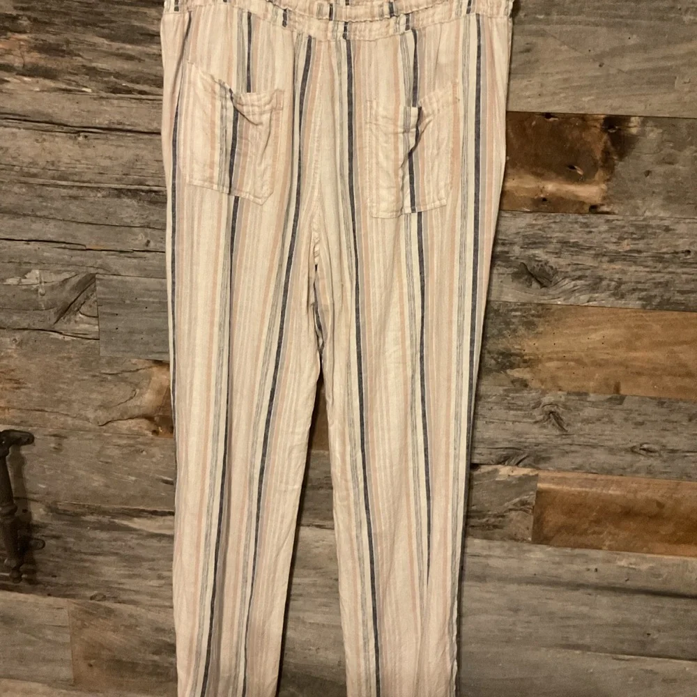 SO linen striped pant - Picture 2 of 3